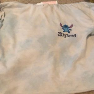 Cropped Disney stitch hoodie